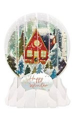 Holiday A-Frame<br>2023 Pop-Up Snow Globe Card